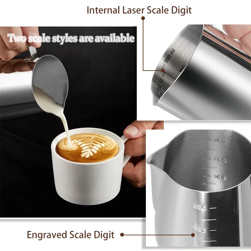 Jarra Barista Profesional de Acero Inoxidable